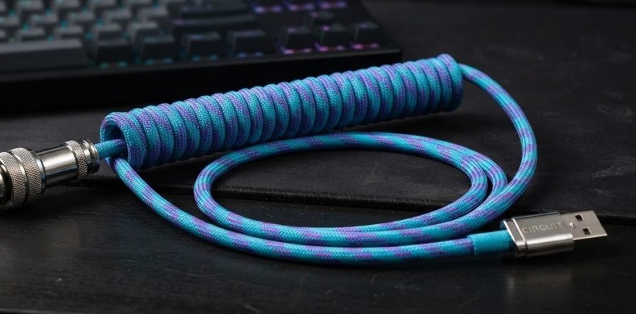 Coiled Aviator Cable — alternate view